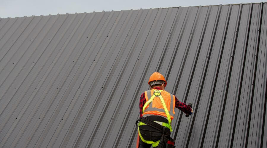 Professional metal roof installation services in Shady Point, OK